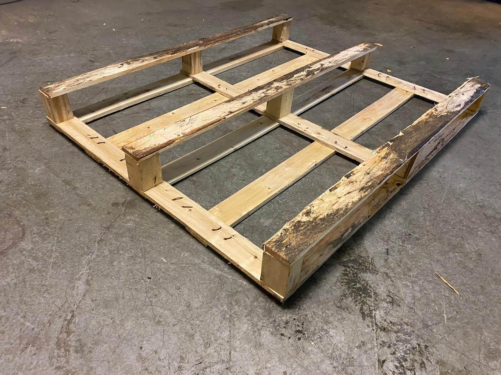 Gebruikte pallet 100x120cm - Online-Pallets