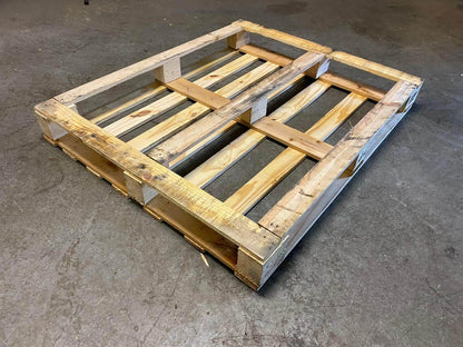 Gebruikte pallet 100x120cm - Online-Pallets