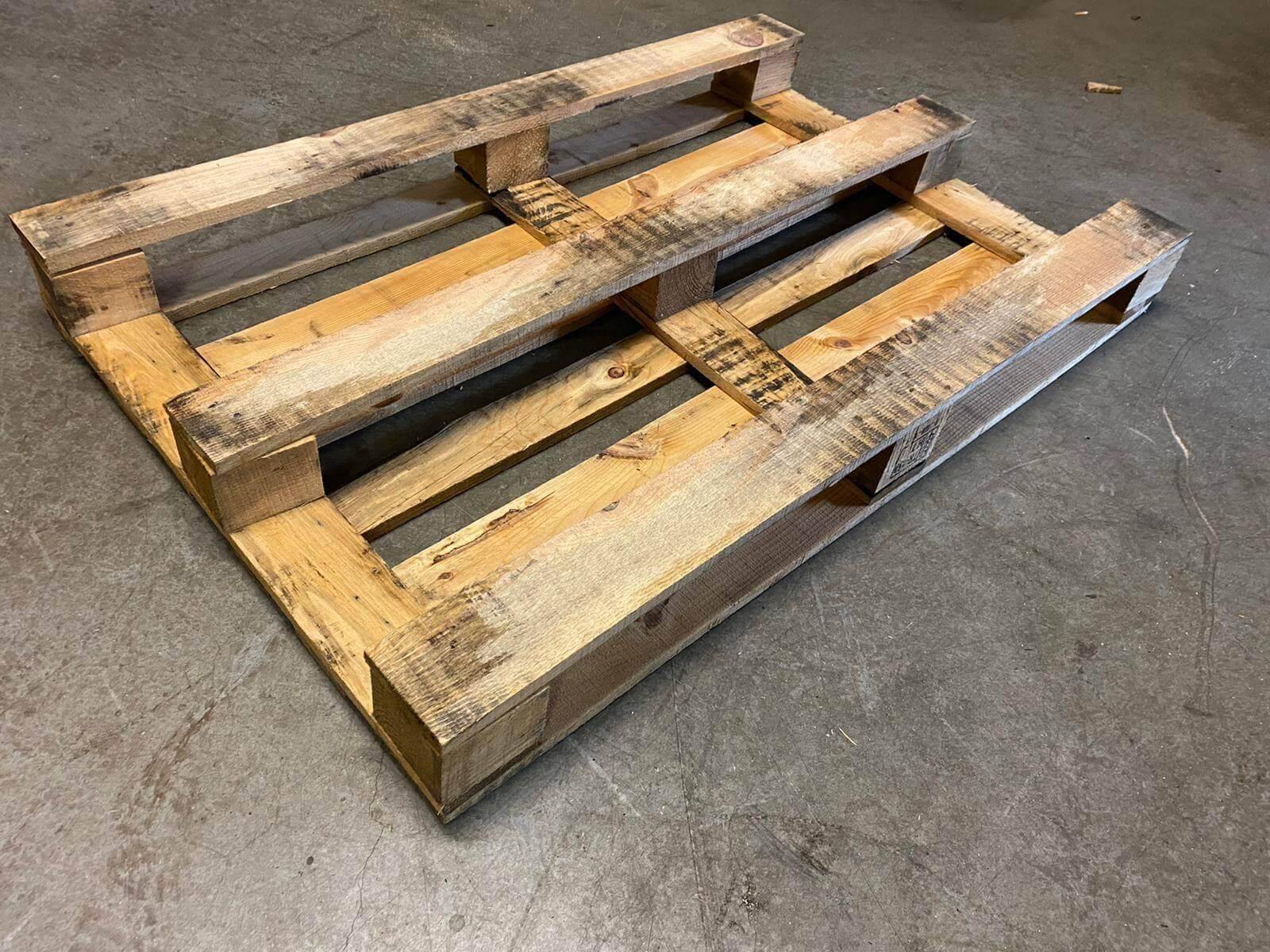 Gebruikte Pallet 80x120cm - Online-Pallets